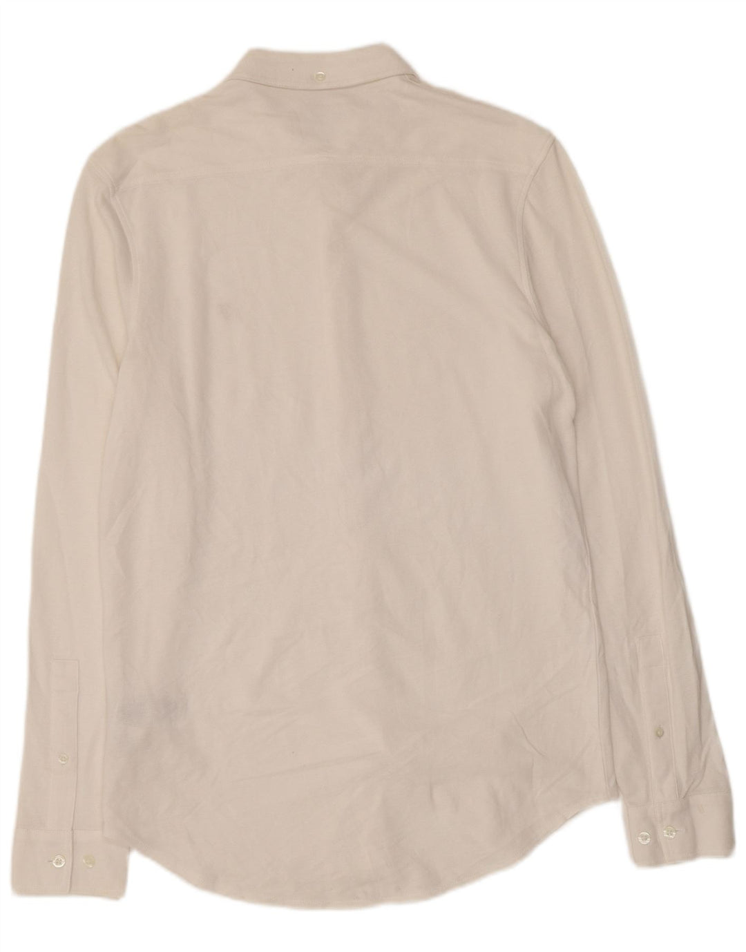 Farah Mens Shirt Medium White Cotton