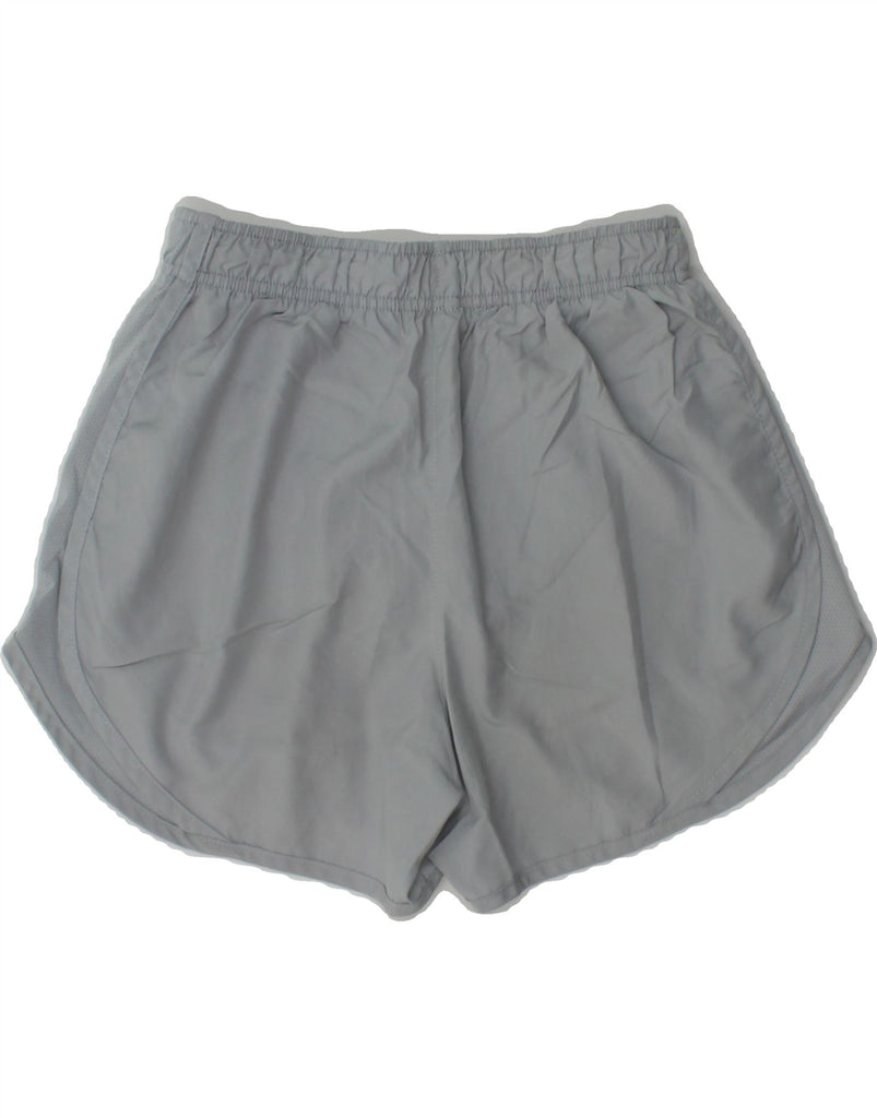 NIKE Womens Dri Fit Sport Shorts UK 6 XS Grey Polyester Vintage Nike and Second-Hand Nike from Messina Hembry 