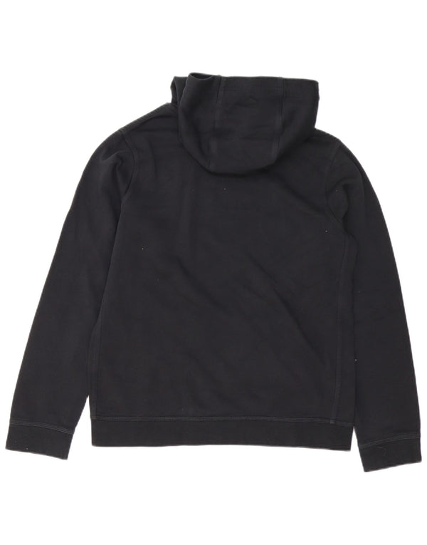 Nike Boys Graphic Standard Fit Hoodie Jumper 13-14 Years XL Black Cotton