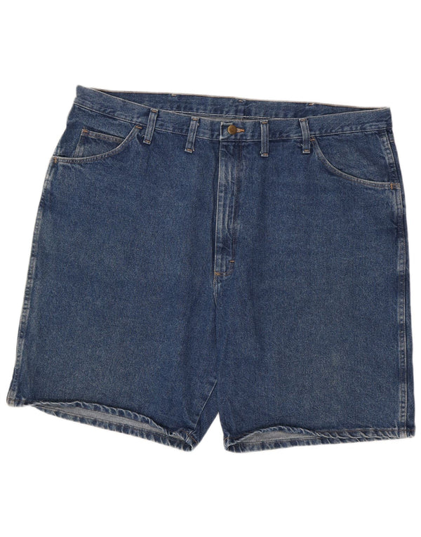 Wrangler Mens Denim Shorts W44 2XL Blue Cotton
