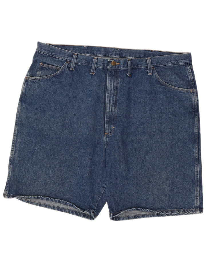Wrangler Mens Denim Shorts W44 2XL Blue Cotton