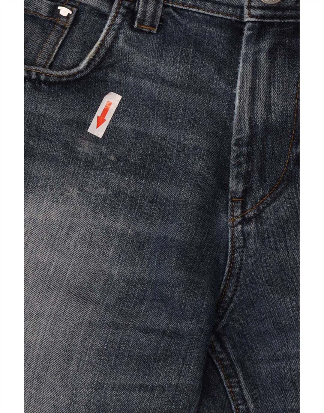Tom Tailor Mens Straight Jeans W30 L29 Navy Blue Cotton