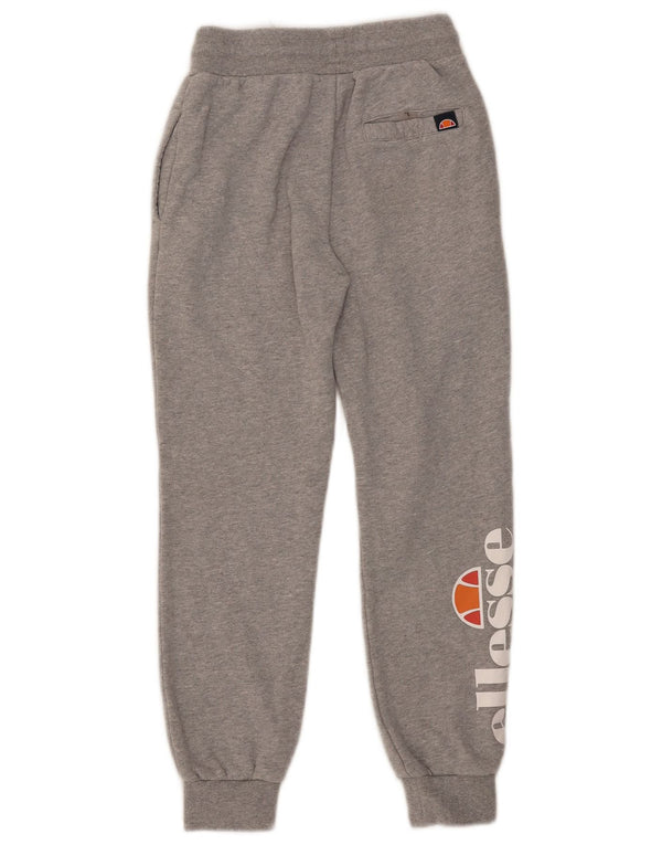 Champion Boys Graphic Tracksuit Trousers Joggers 10-11 Years Grey Flecked