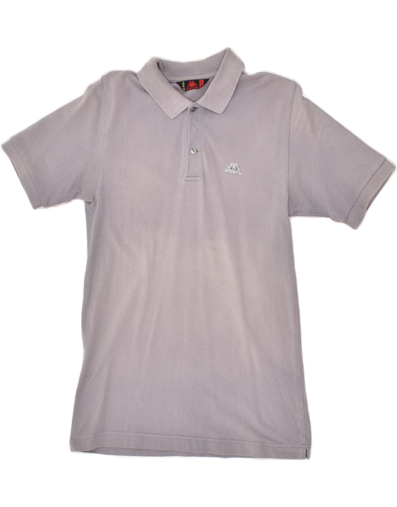 KAPPA Mens Polo Shirt Small Grey Cotton | Vintage Kappa | Thrift | Second-Hand Kappa | Used Clothing | Messina Hembry 