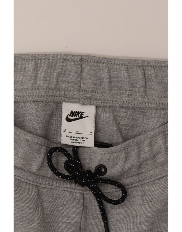 Nike Mens Tracksuit Trousers Joggers Medium  Grey Cotton