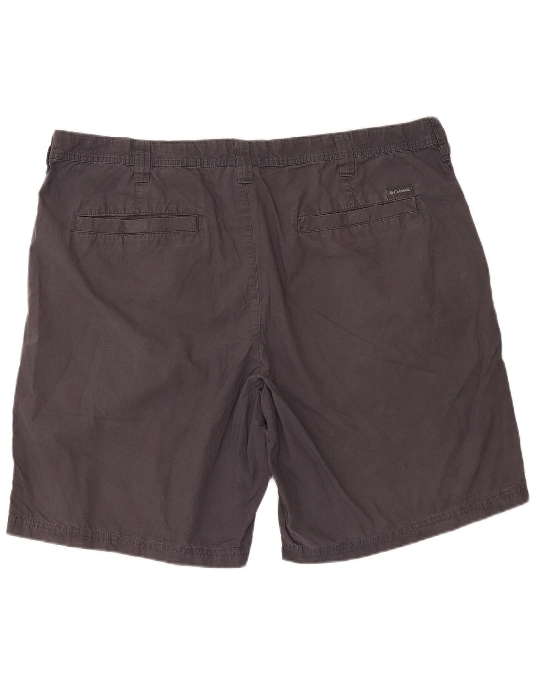 Columbia Mens Chino Shorts W42 2XL Grey Cotton