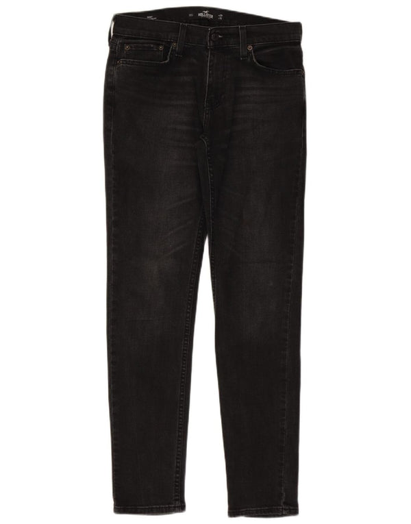 Hollister Womens Skinny Jeans W29 L32 Black Cotton