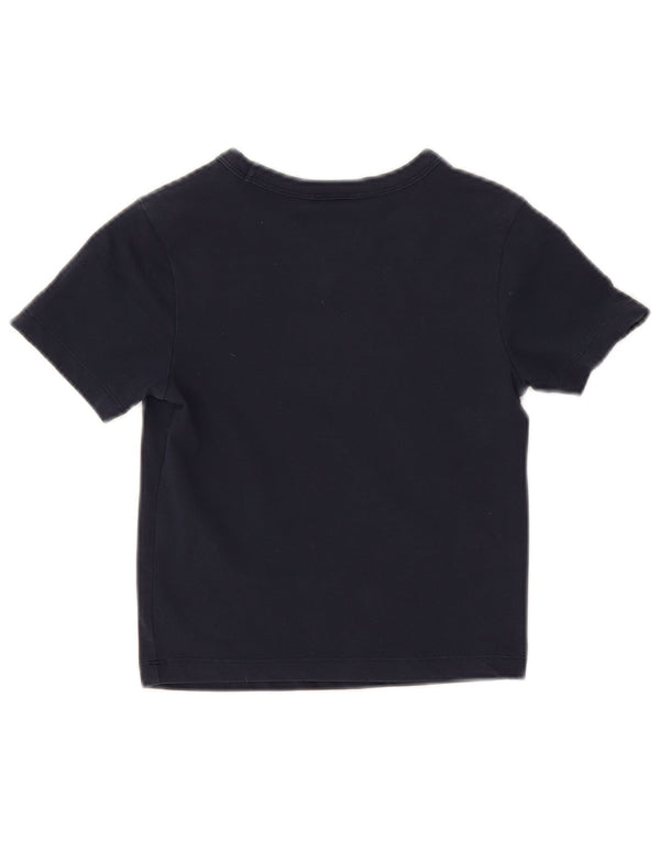 Nike Girls Oregon Graphic T-Shirt Top 6-7 Years XS Navy Blue Cotton