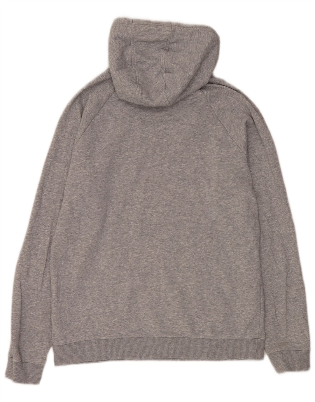 Under Armour Mens Hoodie Jumper Medium Grey Flecked Cotton