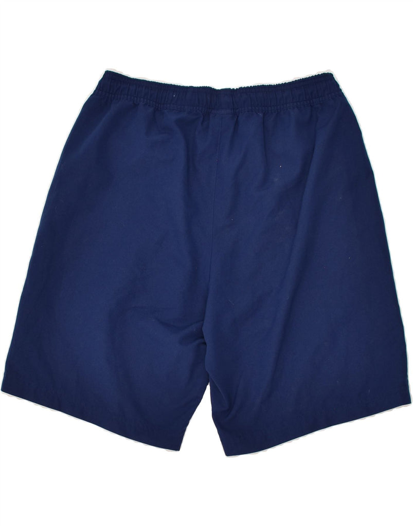 ADIDAS Mens Sport Shorts Medium Navy Blue Polyester | Vintage Adidas | Thrift | Second-Hand Adidas | Used Clothing | Messina Hembry 