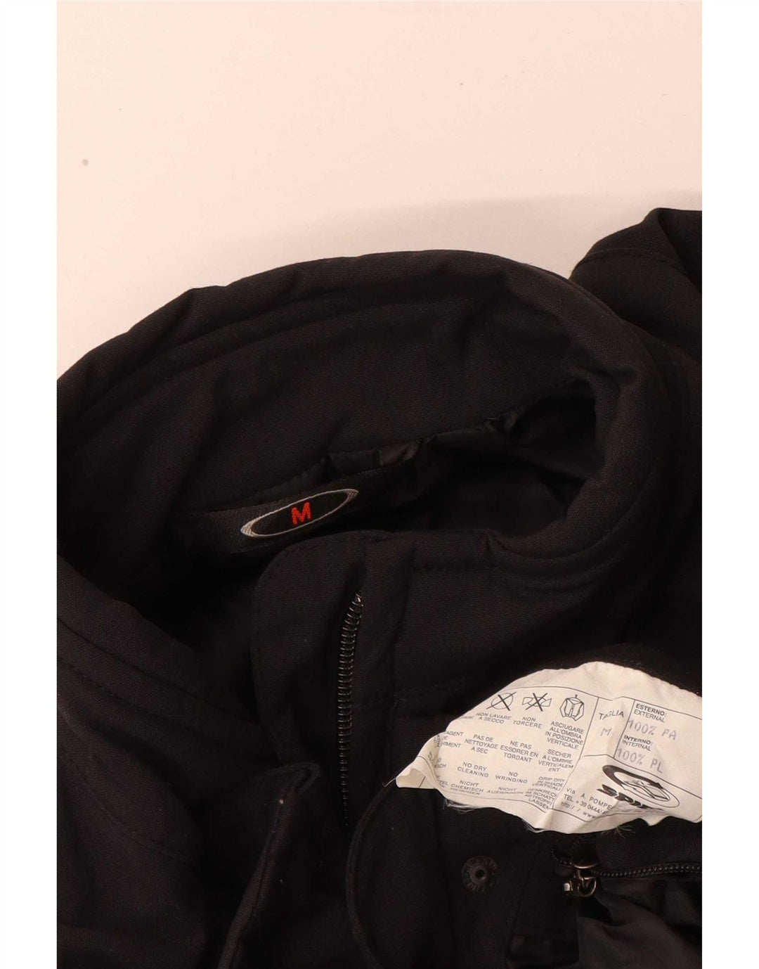 Spidi Womens Motorstyle Racer Jacket UK 14 Medium Black Polyamide