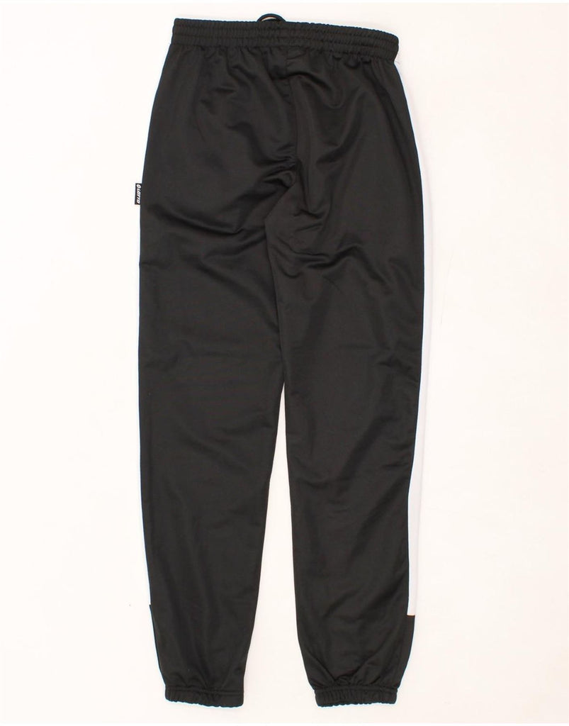 LOTTO Boys Tracksuit Trousers Joggers 13-14 Years  Black Colourblock Vintage Lotto and Second-Hand Lotto from Messina Hembry 