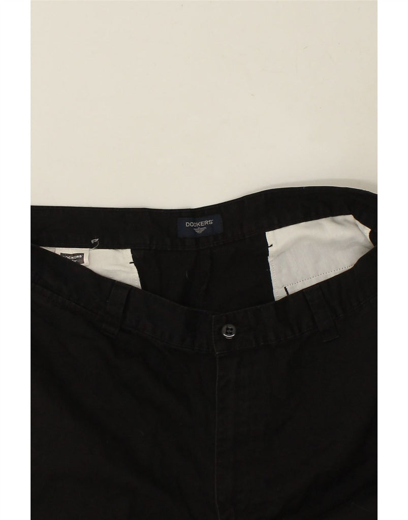 DOCKERS Mens Chino Shorts W36 Large Black | Vintage Dockers | Thrift | Second-Hand Dockers | Used Clothing | Messina Hembry 