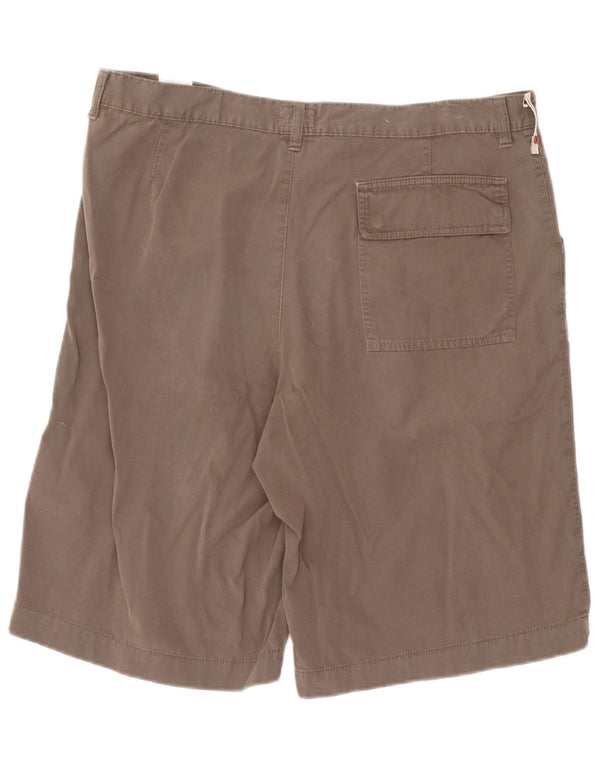 Trussardi Mens Chino Shorts IT 56 3XL W46  Grey Cotton