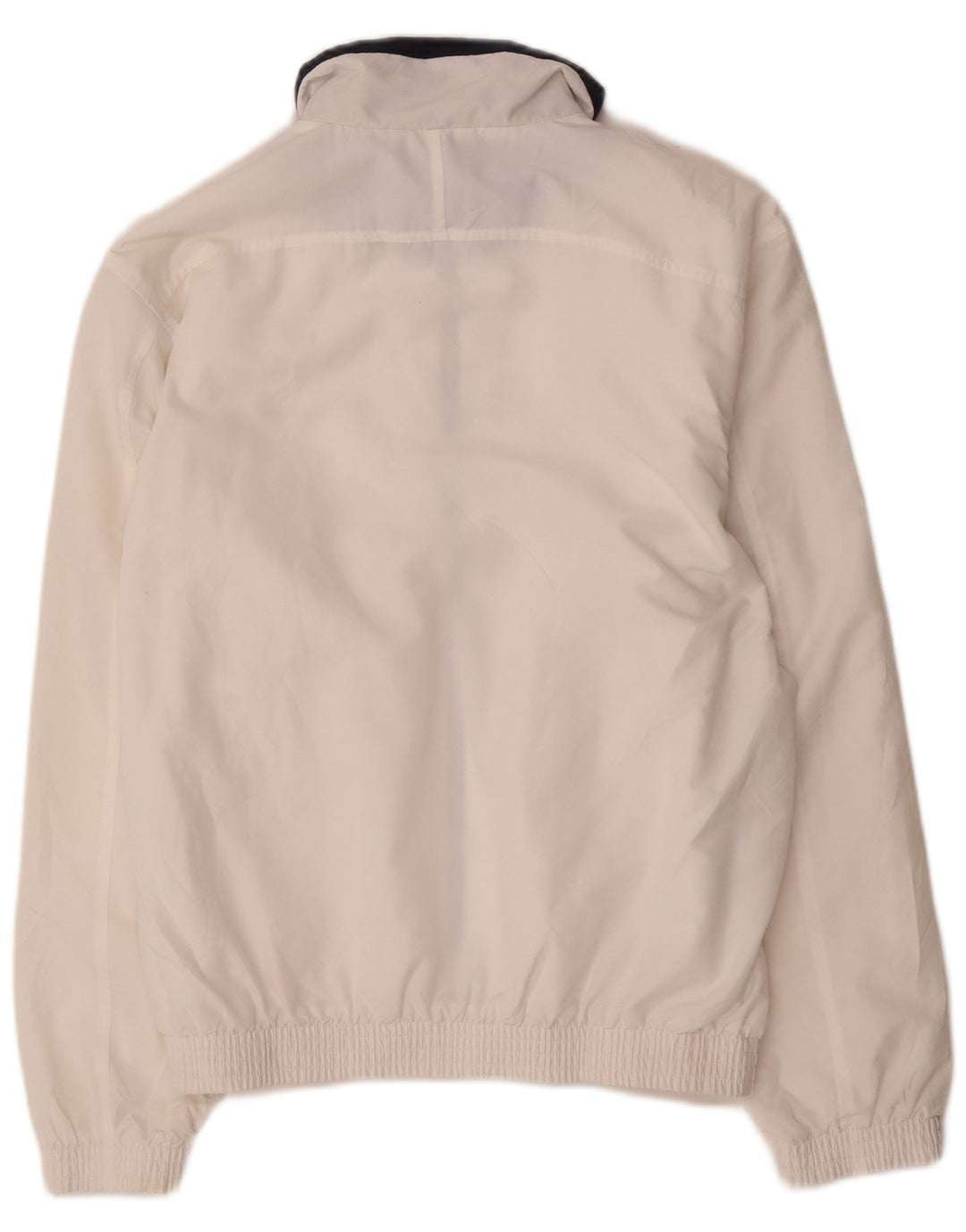 Champion Mens Tracksuit Top Jacket Medium White Polyester