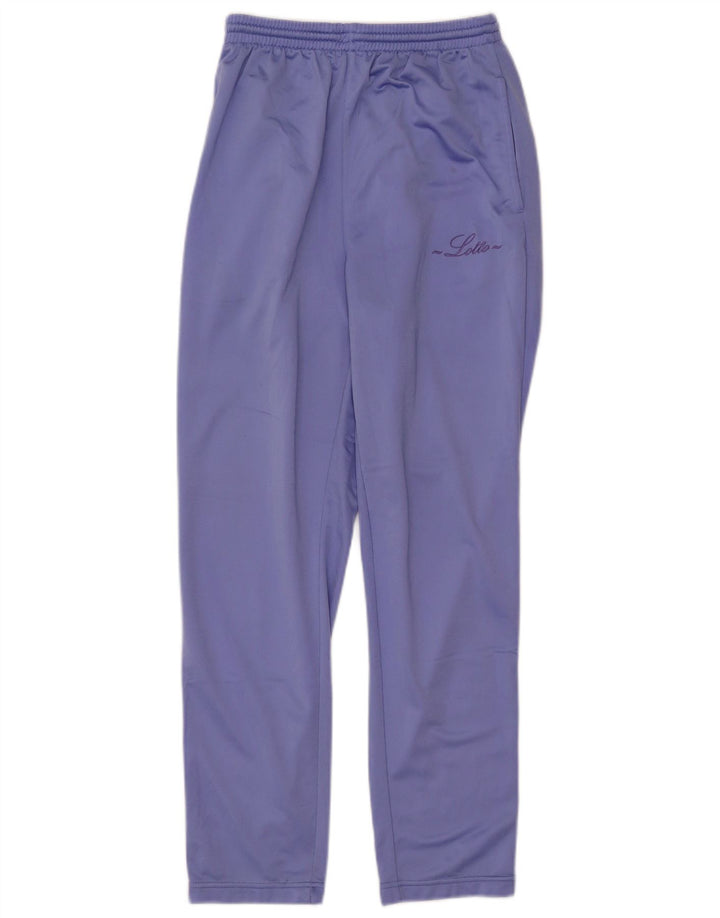 Lotto Mens Tracksuit Trousers Small Purple Polyester