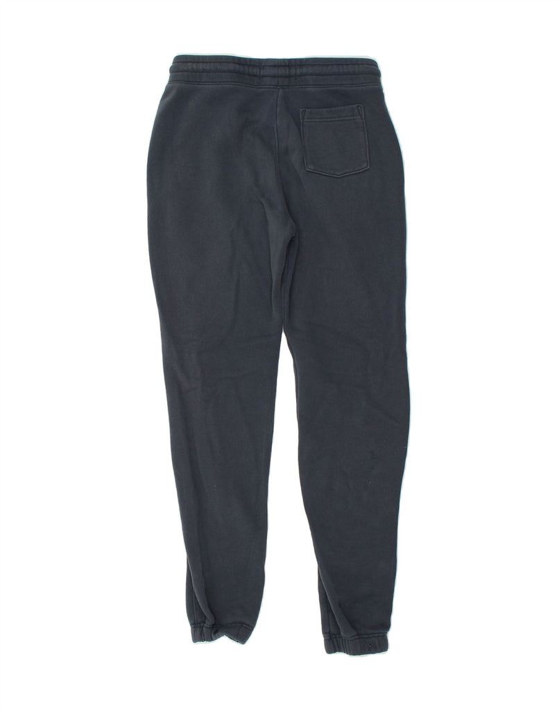 HOLLISTER Mens Tracksuit Trousers Joggers Small Navy Blue Cotton | Vintage Hollister | Thrift | Second-Hand Hollister | Used Clothing | Messina Hembry 