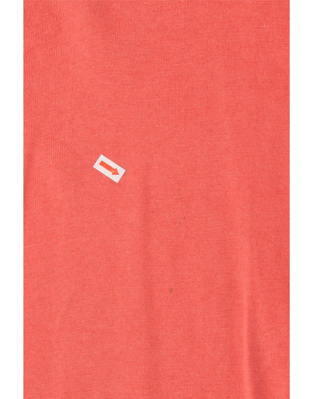 MASSIMO DUTTI Mens V-Neck Jumper Sweater Large Pink Cotton