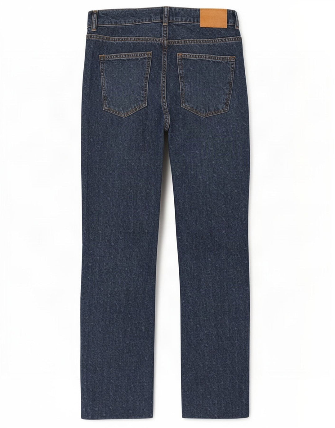 Zara Womens Straight Jeans EU 38 Small W28 L28 Blue Spotted