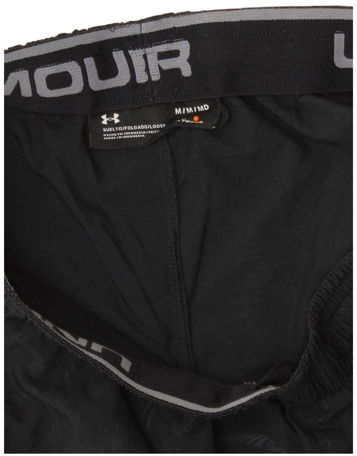UNDER ARMOUR Mens Graphic Sport Shorts Medium Black