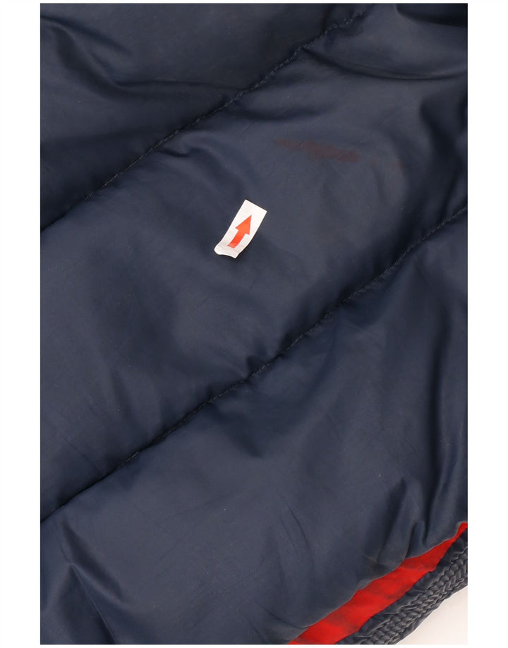 Tommy Hilfiger Mens Padded Jacket UK 44 2XL Navy Blue Polyester