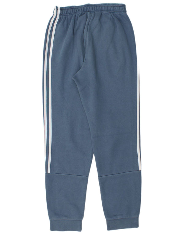 Adidas Mens Tracksuit Trousers Joggers Small Blue Cotton