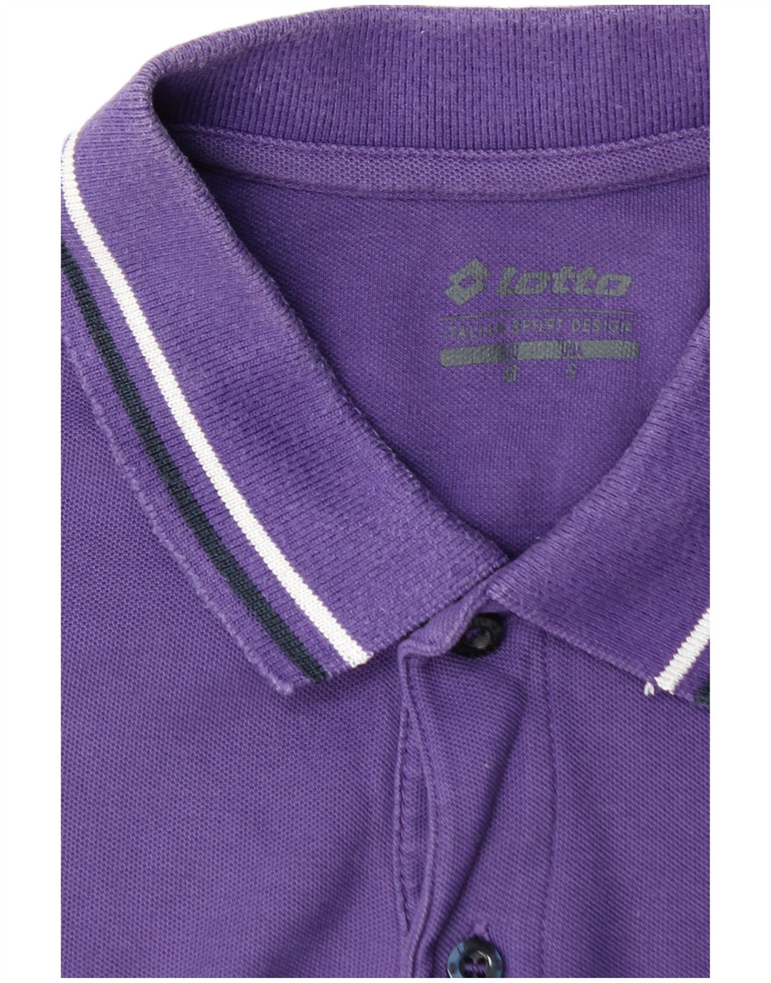 LOTTO Mens Polo Shirt Small Purple