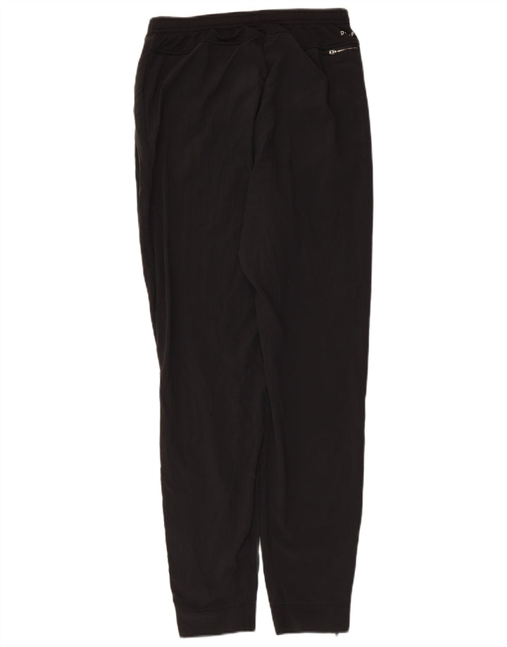 Nike Mens Dri Fit Tracksuit Trousers Joggers Medium Black Polyester