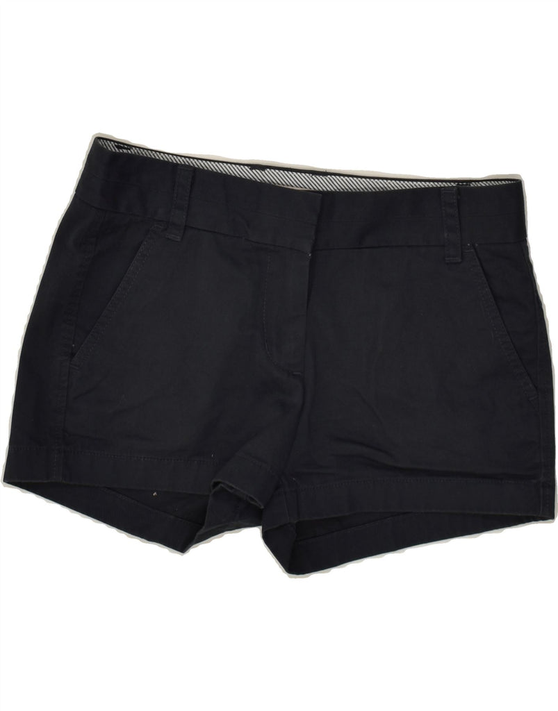 J. CREW Womens Broken In Hot Pants W32 Large  Black Cotton | Vintage J. Crew | Thrift | Second-Hand J. Crew | Used Clothing | Messina Hembry 