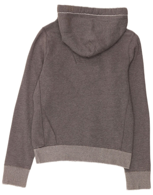 Abercrombie & Fitch Mens Muscle Graphic Hoodie Jumper Medium Grey Cotton