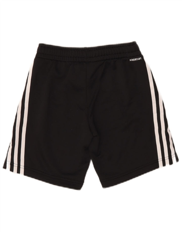 ADIDAS Boys Aeroready Sport Shorts 9-10 Years  Black Polyester