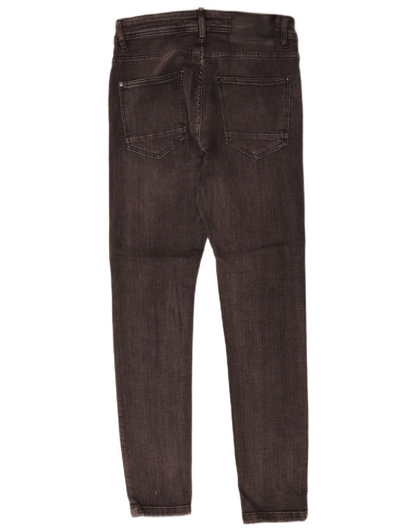 Zara Mens Slim Jeans EU 40 Medium W31 L28 Grey Cotton
