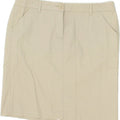 BENETTON Womens Straight Skirt W34 Large Beige Polyester Vintage Benetton and Second-Hand Benetton from Messina Hembry 