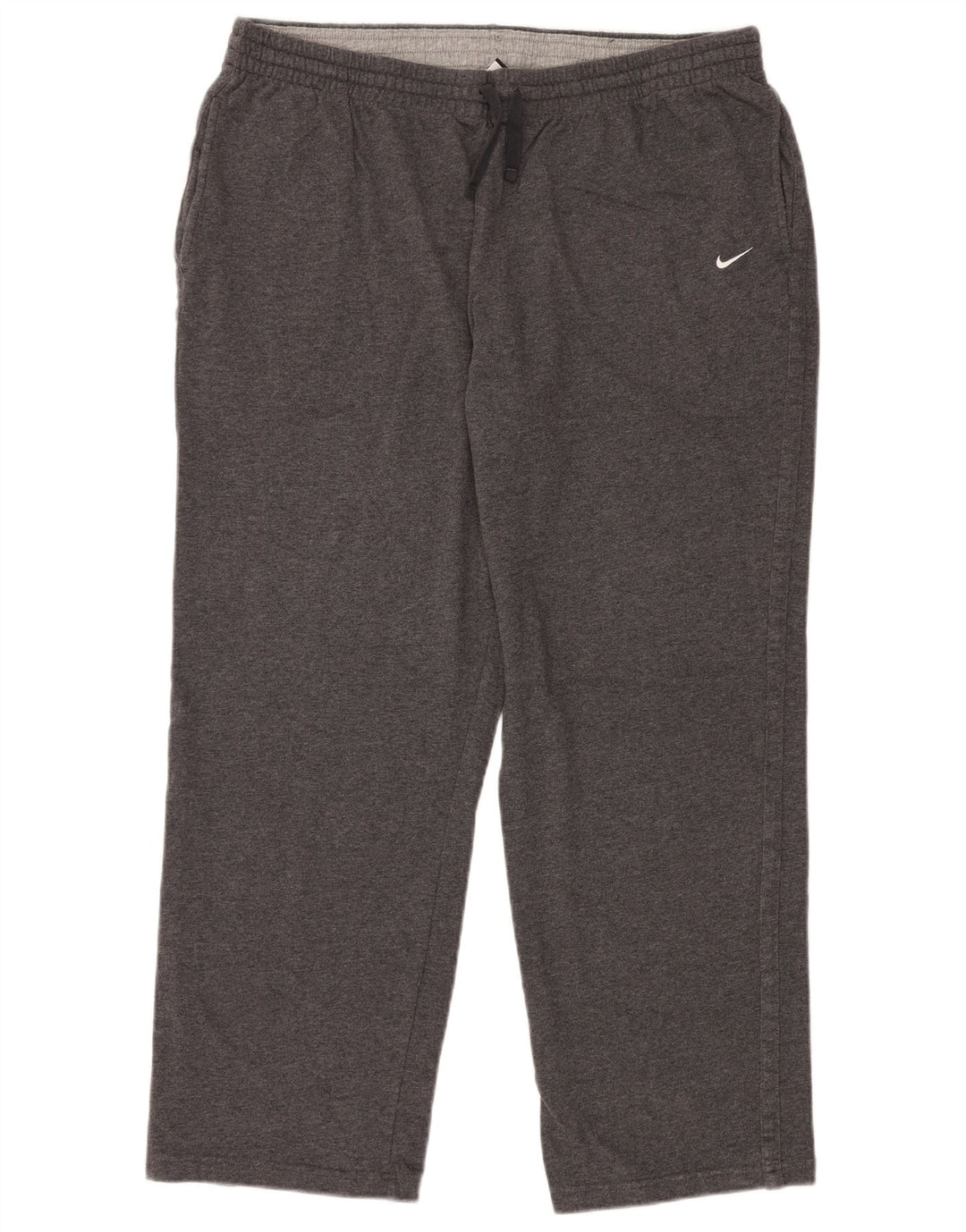 NIKE Mens Tracksuit Trousers 2XL  Grey Cotton