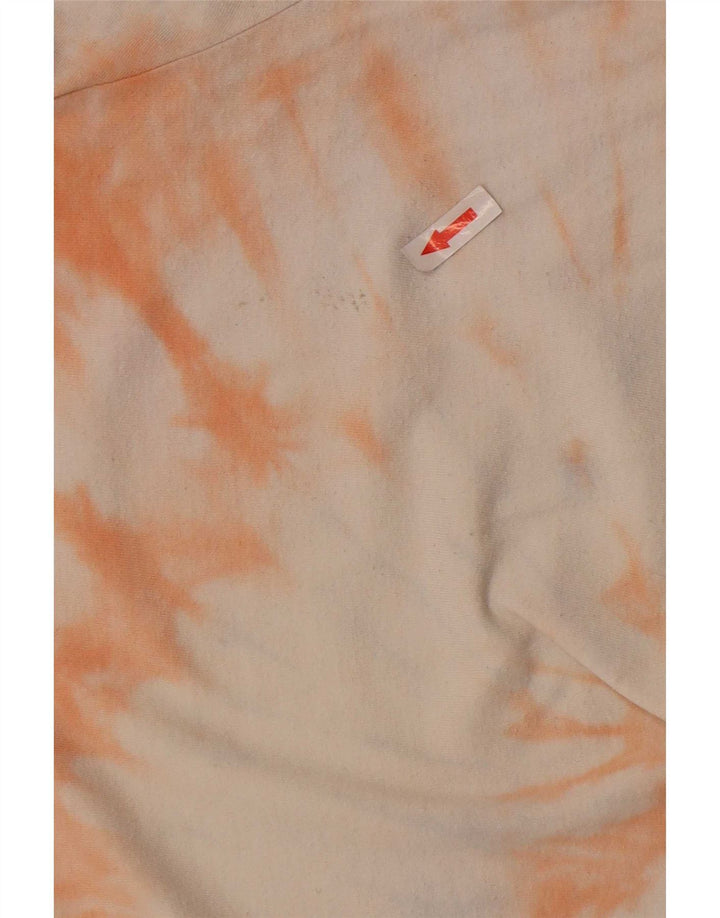 Carhartt Mens Graphic Top Long Sleeve Small Multicoloured Tie Dye Cotton