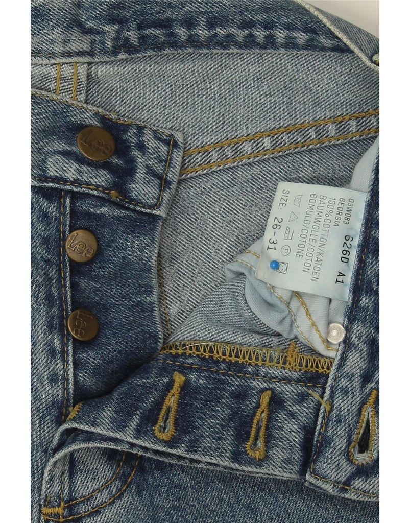 LEE Womens Straight Jeans W26 L28 Blue Cotton Vintage Lee and Second-Hand Lee from Messina Hembry 
