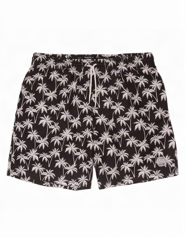 Mckenzie Mens Swimming Shorts 2XL Black Hawaiian