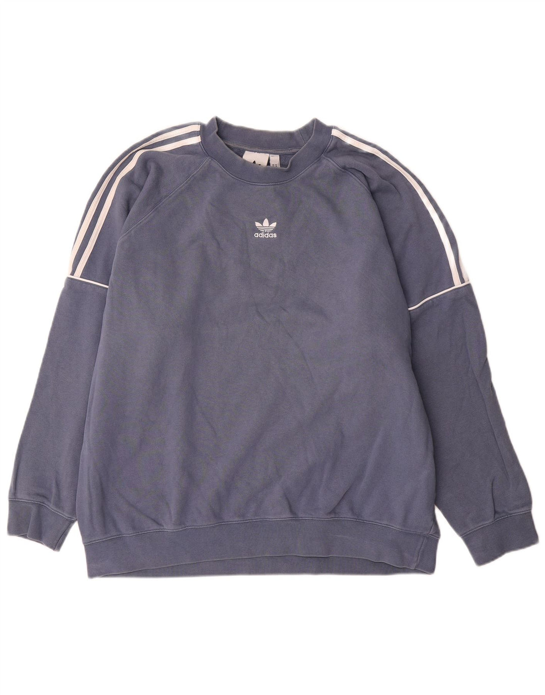 Adidas Mens Sweatshirt Jumper XL Navy Blue Cotton