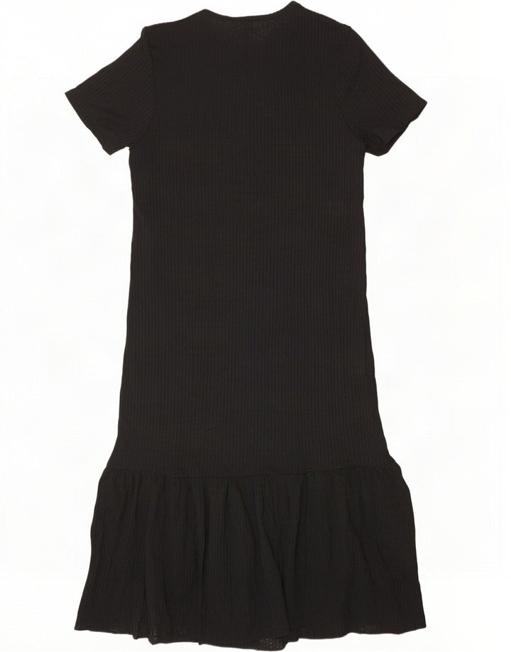 Zara Womens Maxi Dress UK 10 Small Black