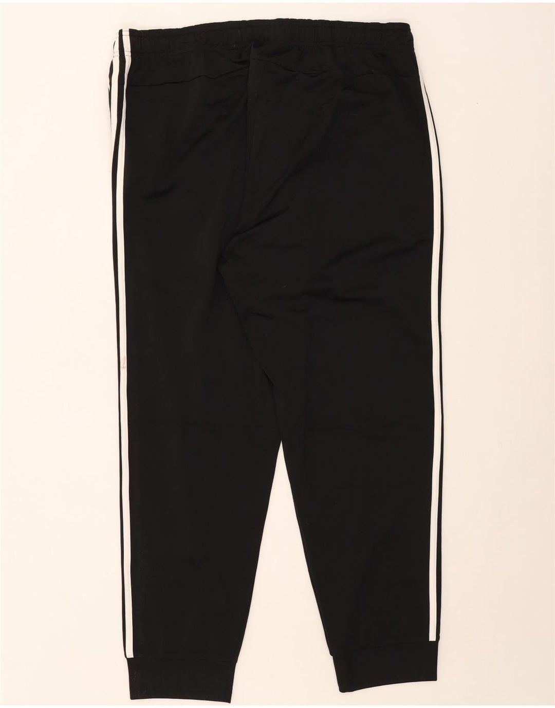 Adidas Mens Tracksuit Trousers Joggers 2XL  Black Polyester