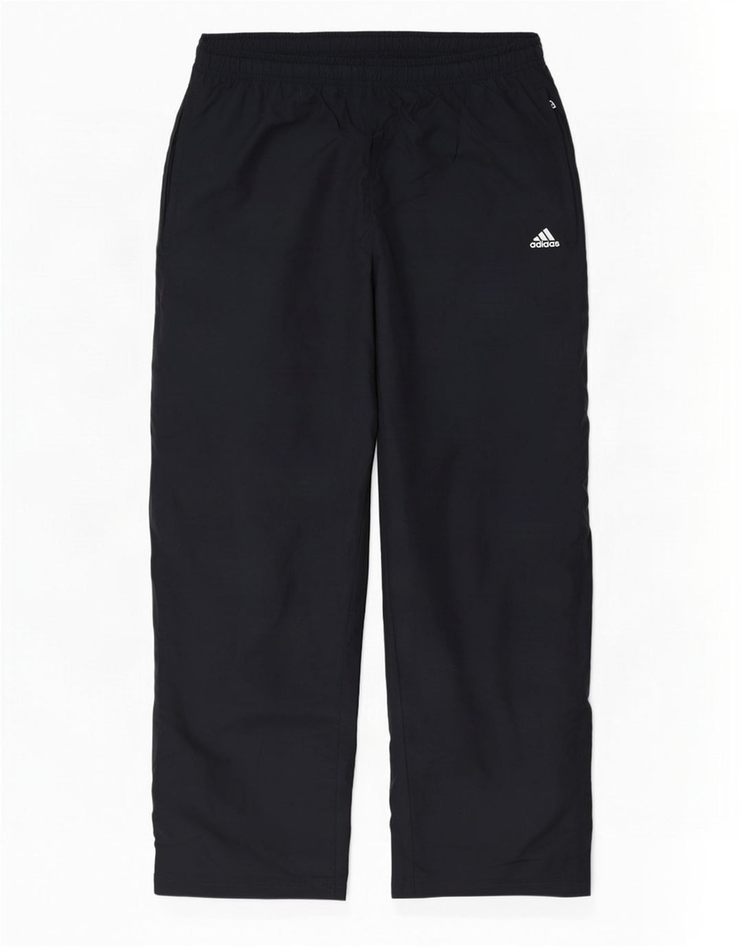 Adidas Mens Tracksuit Trousers Medium Black Polyester