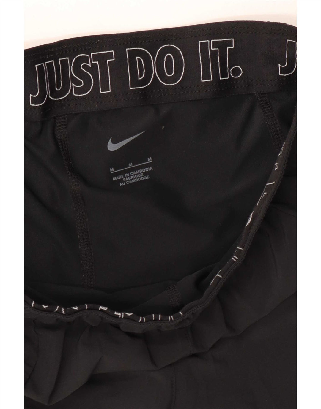 Nike Womens Sport Shorts UK 12 Medium Black