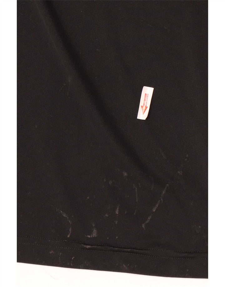 Adidas Mens Climalite Graphic T-Shirt Top Medium Black