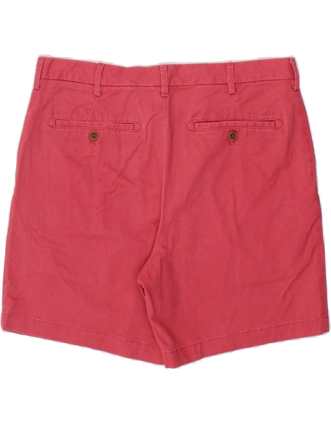 IZOD Mens Salt Water Chino Shorts W32 Medium Pink Cotton Vintage Izod and Second-Hand Izod from Messina Hembry 