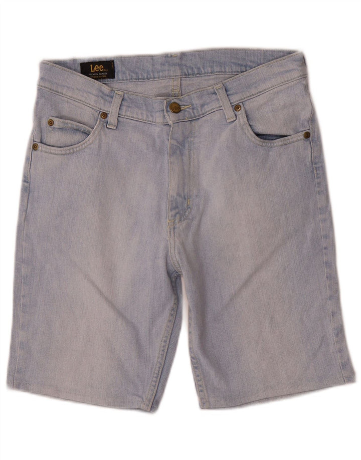 Lee Mens Denim Shorts W33 Large Blue Cotton