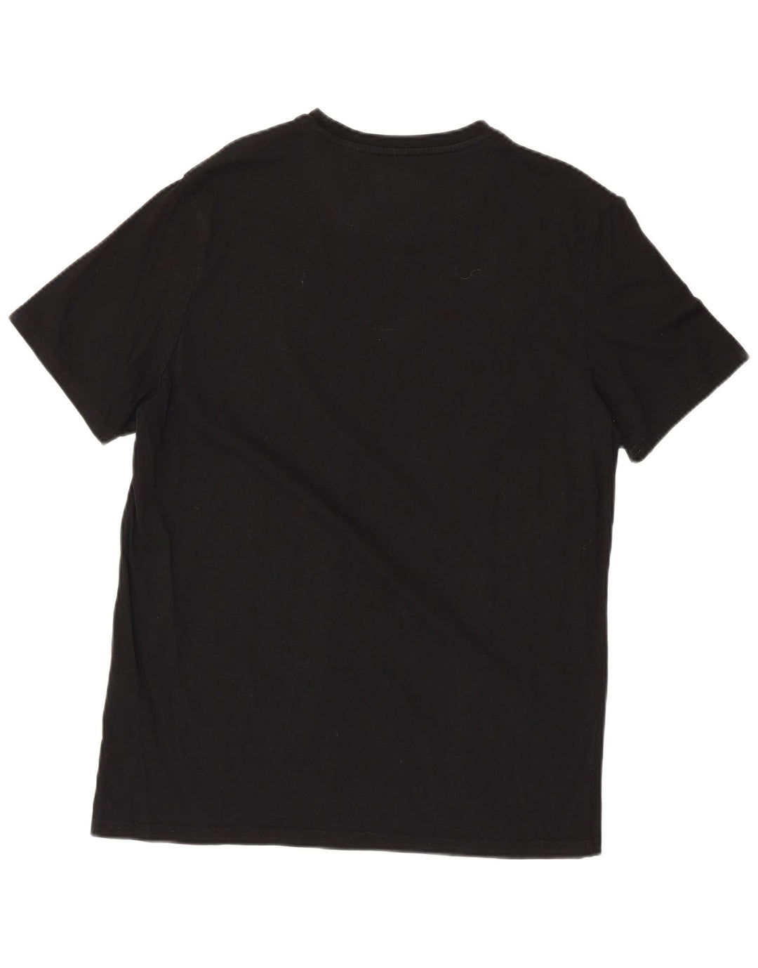 Lyle & Scott Mens T-Shirt Top XL Black Cotton