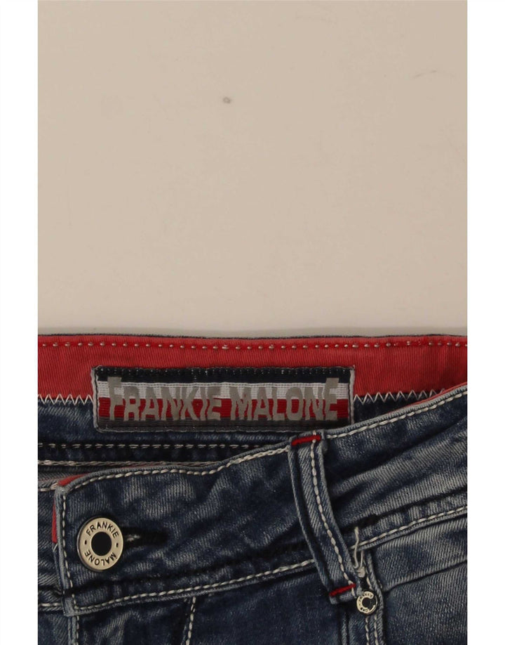 Vintage Womens Denim Shorts IT 44 Medium W32 Blue Cotton