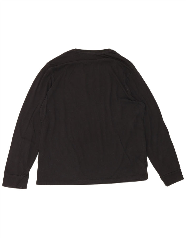Levi's Mens Graphic Top Long Sleeve XL Black Cotton