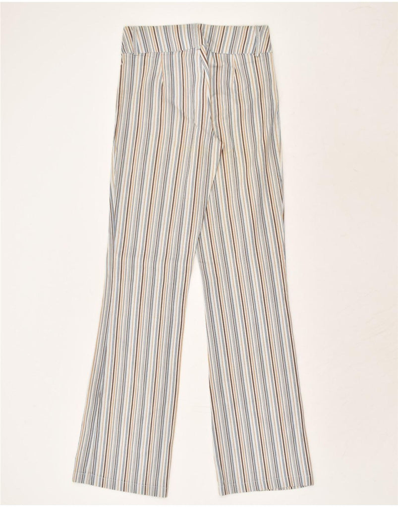 TOM TAILOR Womens Straight Casual Trousers W34 L34  Grey Striped Cotton | Vintage Tom Tailor | Thrift | Second-Hand Tom Tailor | Used Clothing | Messina Hembry 