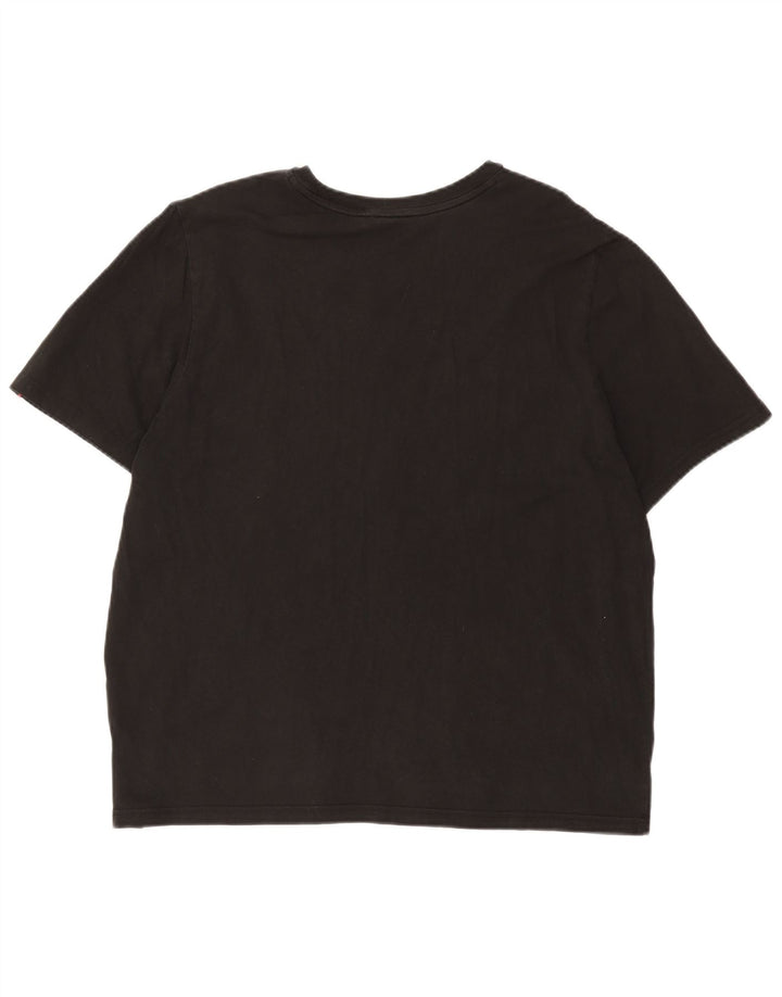 PUMA Mens T-Shirt Top XL Black Cotton